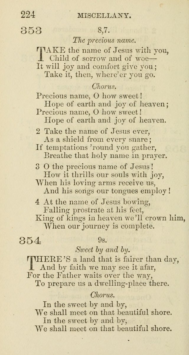 The New Hymn Book: a Collection of Hymns for Public,                       Social, and Domestic Worship page 229