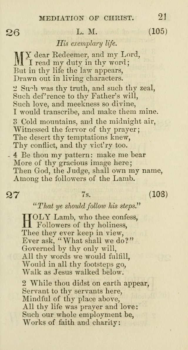 The New Hymn Book: a Collection of Hymns for Public,                       Social, and Domestic Worship page 26