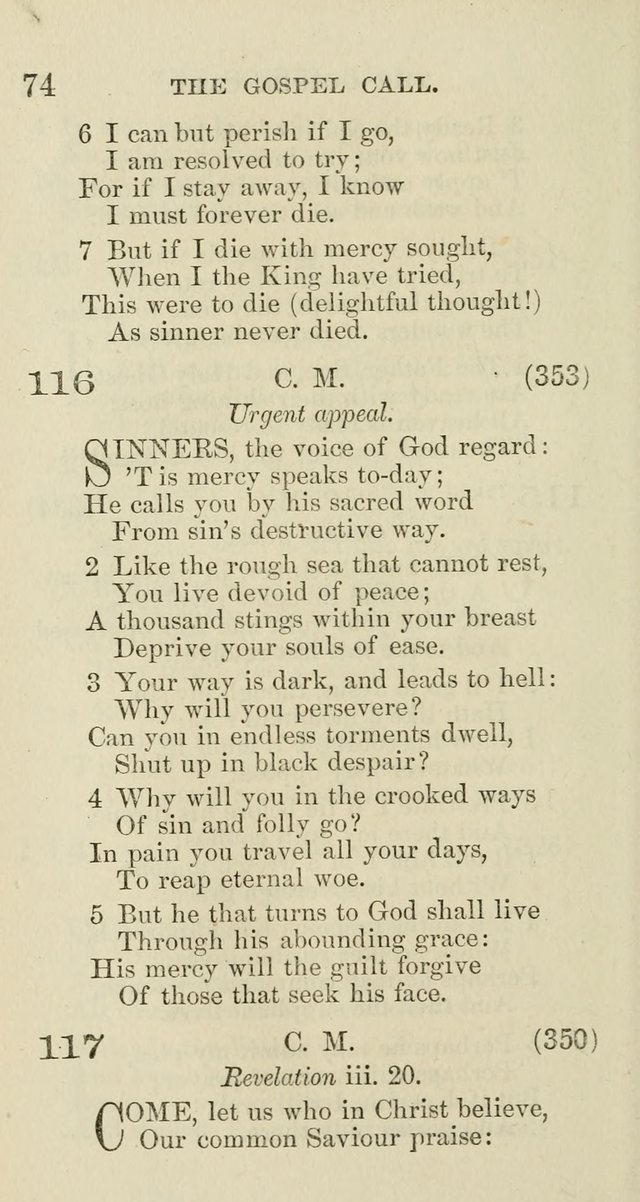 The New Hymn Book: a Collection of Hymns for Public,                       Social, and Domestic Worship page 79