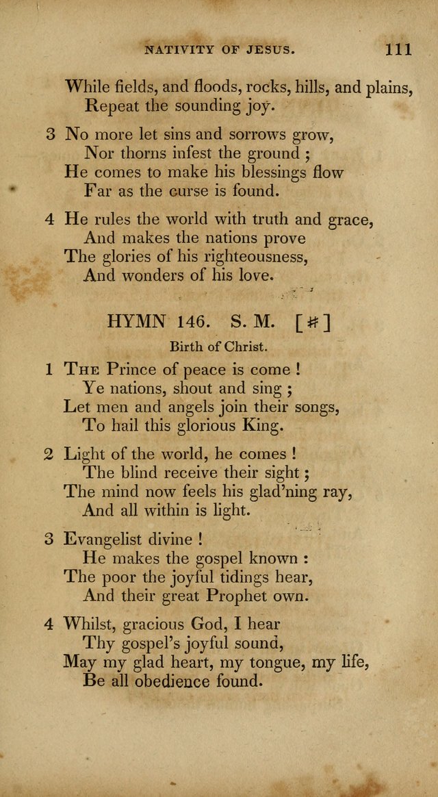 The New Hymn Book, Designed for Universalist Societies: compiled from approved authors, with variations and additions. Second Ed. page 122