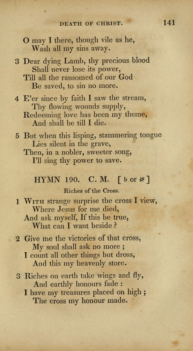 The New Hymn Book, Designed for Universalist Societies: compiled from approved authors, with variations and additions. Second Ed. page 152