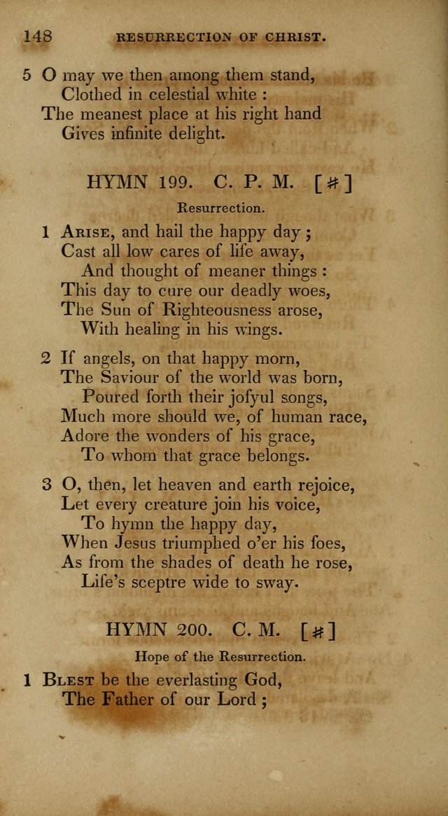 The New Hymn Book, Designed for Universalist Societies: compiled from approved authors, with variations and additions. Second Ed. page 159