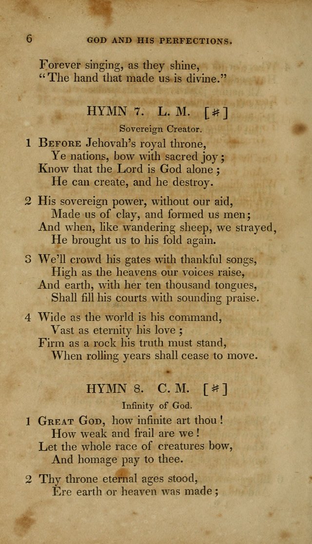 The New Hymn Book, Designed for Universalist Societies: compiled from approved authors, with variations and additions. Second Ed. page 17