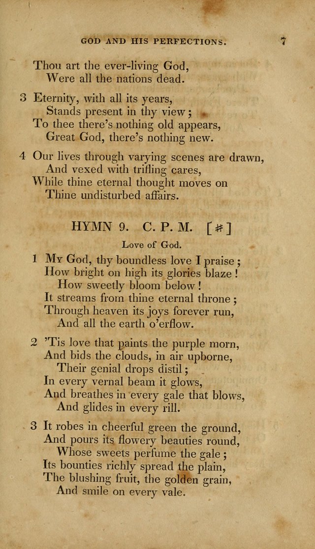 The New Hymn Book, Designed for Universalist Societies: compiled from approved authors, with variations and additions. Second Ed. page 18