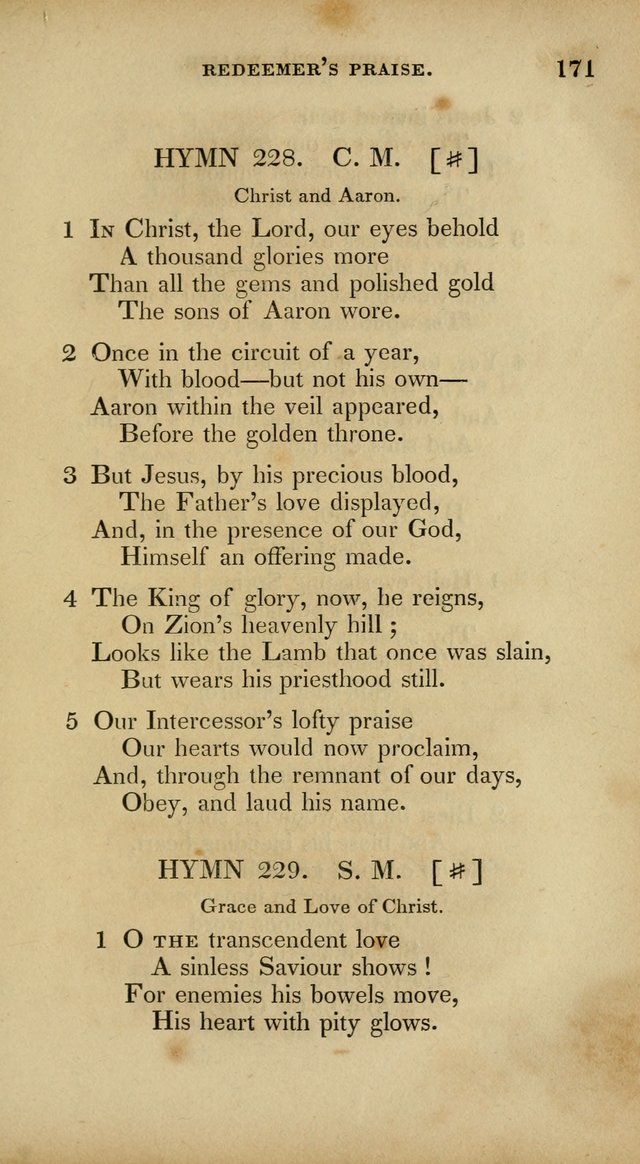 The New Hymn Book, Designed for Universalist Societies: compiled from approved authors, with variations and additions. Second Ed. page 182