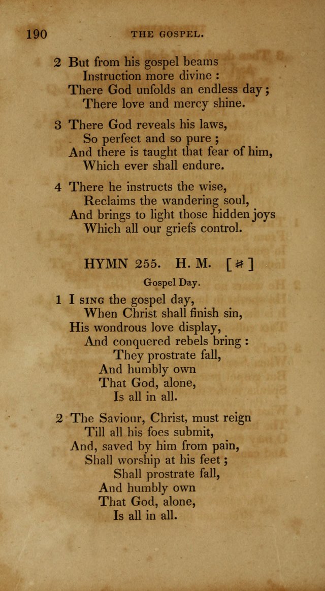 The New Hymn Book, Designed for Universalist Societies: compiled from approved authors, with variations and additions. Second Ed. page 201