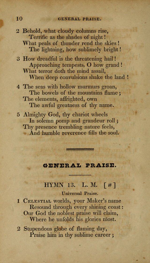 The New Hymn Book, Designed for Universalist Societies: compiled from approved authors, with variations and additions. Second Ed. page 21