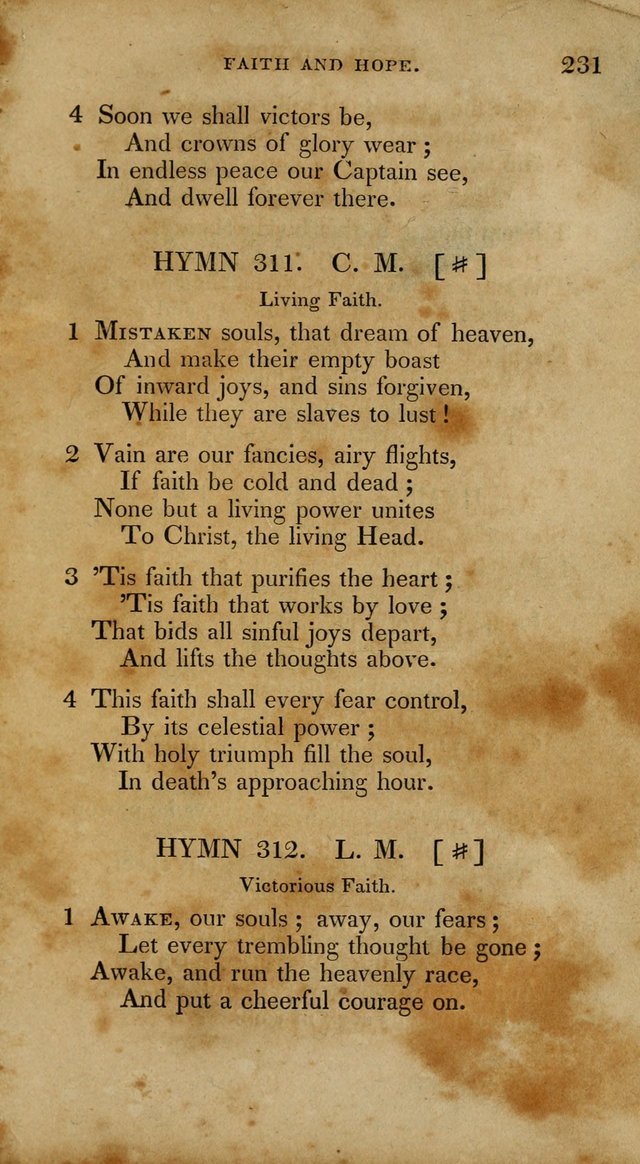 The New Hymn Book, Designed for Universalist Societies: compiled from approved authors, with variations and additions. Second Ed. page 242