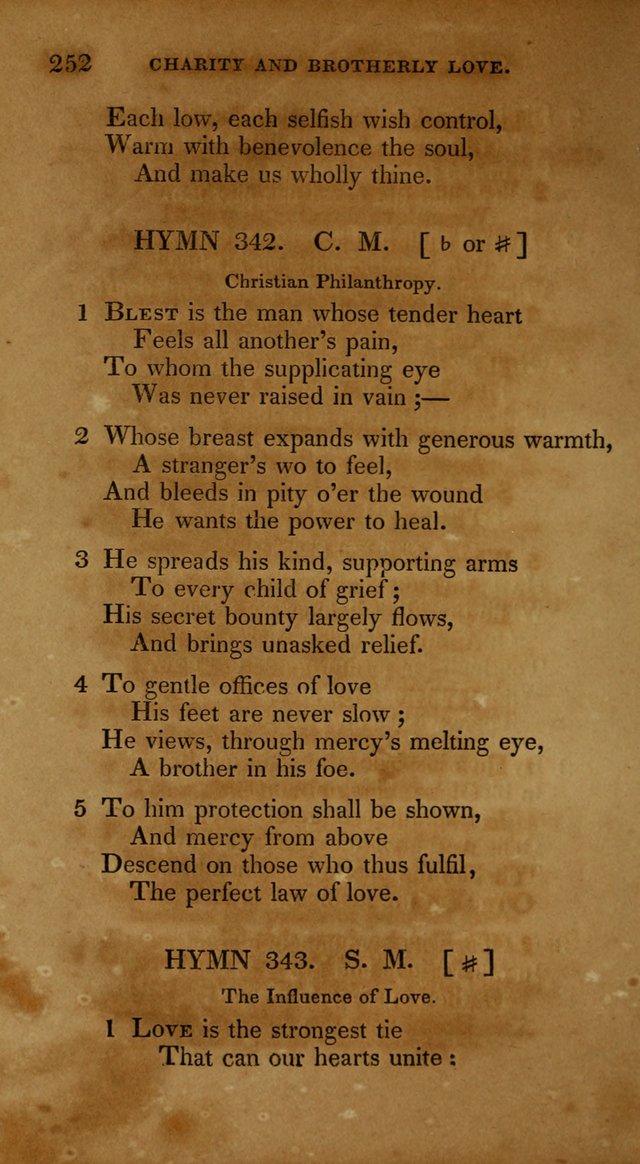 The New Hymn Book, Designed for Universalist Societies: compiled from approved authors, with variations and additions. Second Ed. page 263