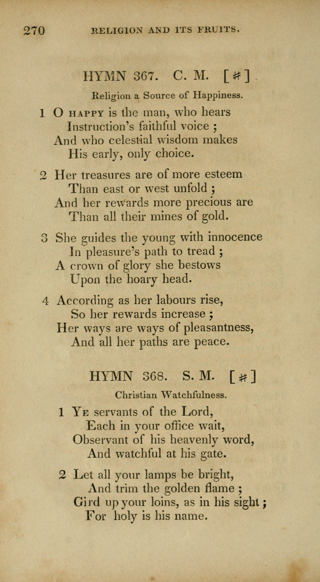 The New Hymn Book, Designed for Universalist Societies: compiled from approved authors, with variations and additions. Second Ed. page 281