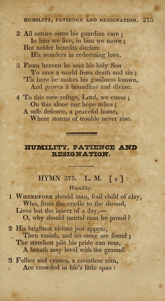 The New Hymn Book, Designed for Universalist Societies: compiled from approved authors, with variations and additions. Second Ed. page 286