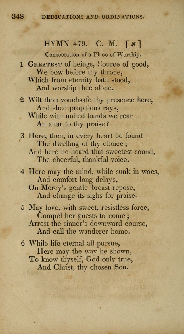 The New Hymn Book, Designed for Universalist Societies: compiled from approved authors, with variations and additions. Second Ed. page 359