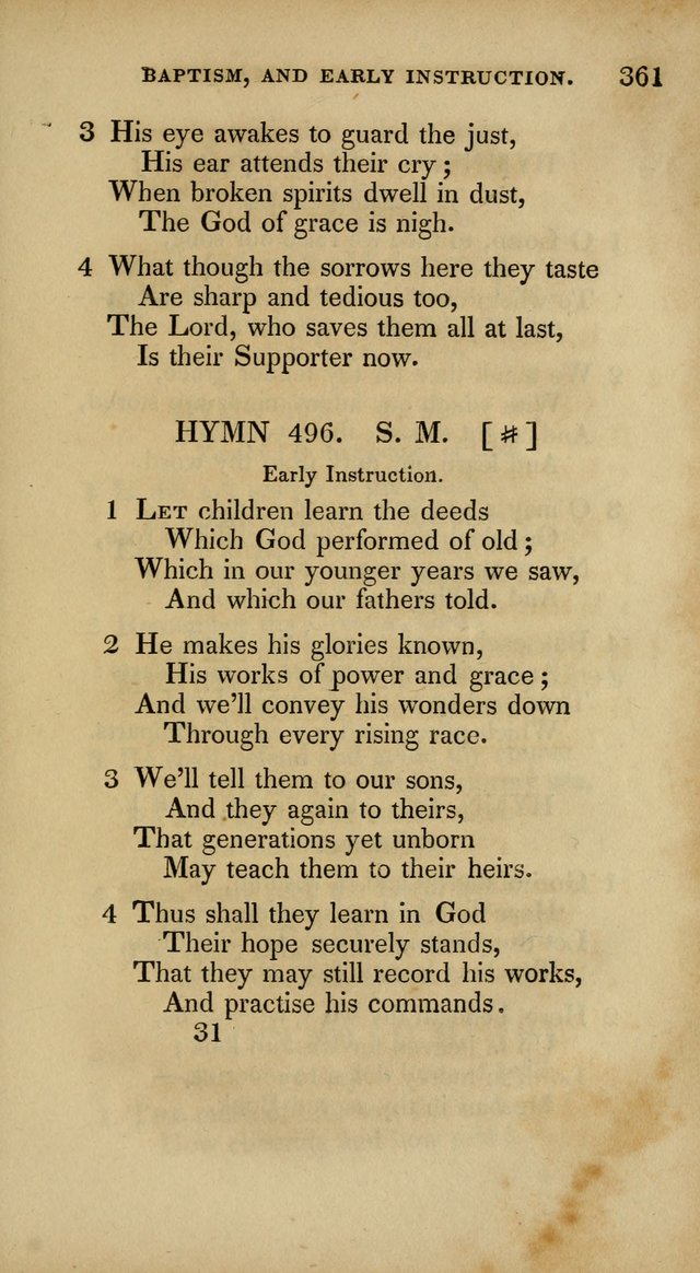 The New Hymn Book, Designed for Universalist Societies: compiled from approved authors, with variations and additions. Second Ed. page 372