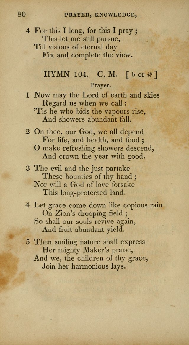 The New Hymn Book, Designed for Universalist Societies: compiled from approved authors, with variations and additions. Second Ed. page 91