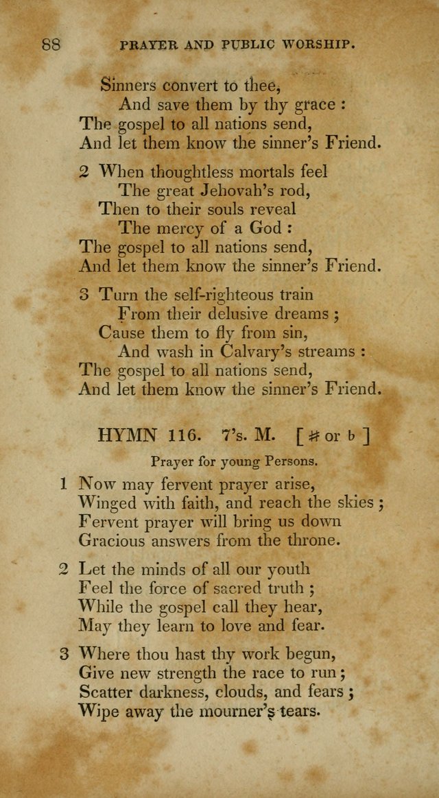 The New Hymn Book, Designed for Universalist Societies: compiled from approved authors, with variations and additions. Second Ed. page 99