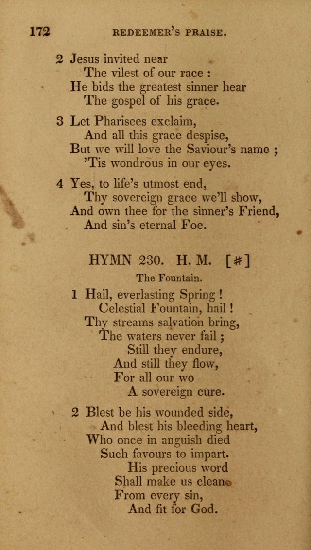 The New Hymn Book, Designed for Universalist Societies: compiled from approved authors, with variations and additions (9th ed.) page 172