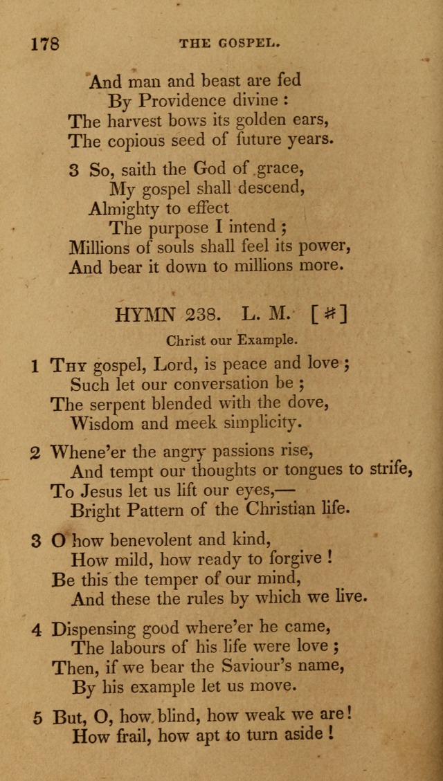 The New Hymn Book, Designed for Universalist Societies: compiled from approved authors, with variations and additions (9th ed.) page 178