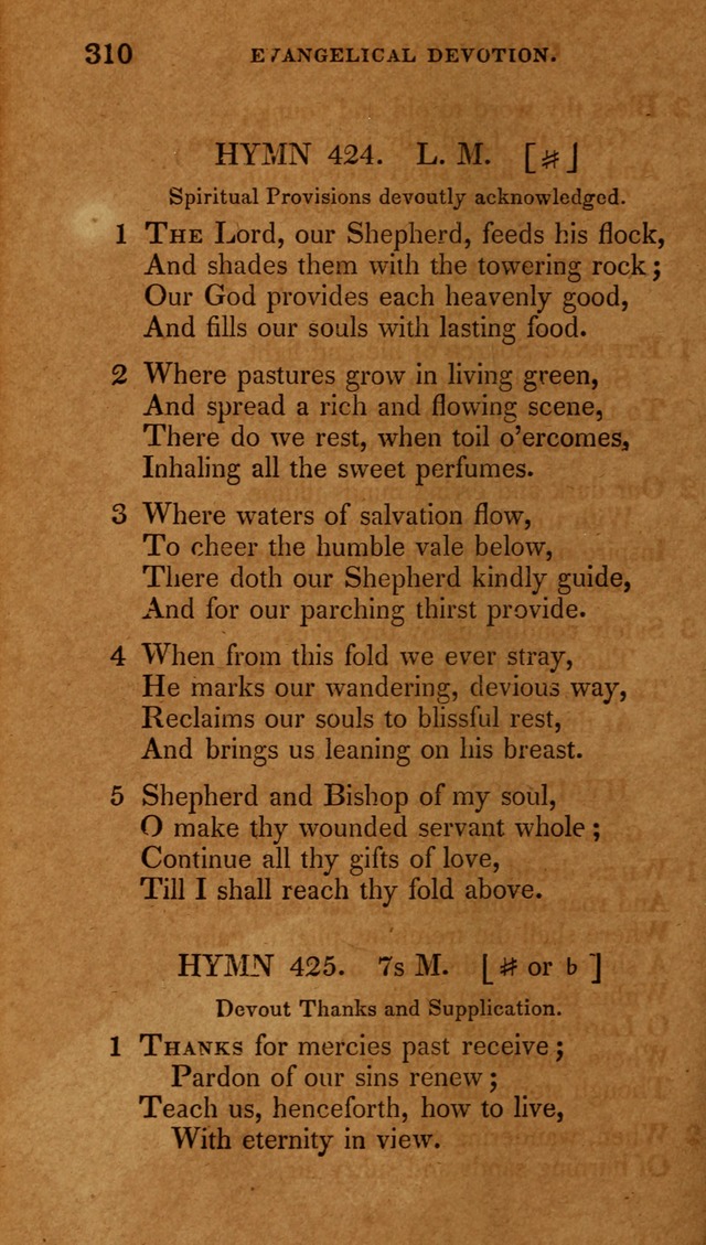 The New Hymn Book, Designed for Universalist Societies: compiled from approved authors, with variations and additions (9th ed.) page 312