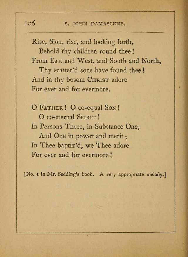 Hymns of the Eastern Church (5th ed.) page 106