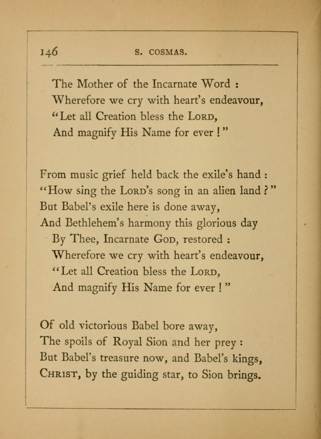 Hymns of the Eastern Church (5th ed.) page 146