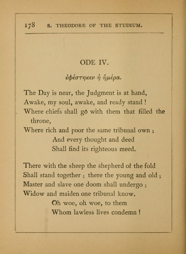 Hymns of the Eastern Church (5th ed.) page 178