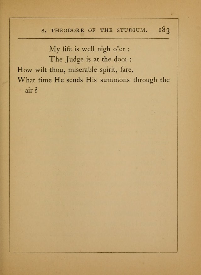 Hymns of the Eastern Church (5th ed.) page 183