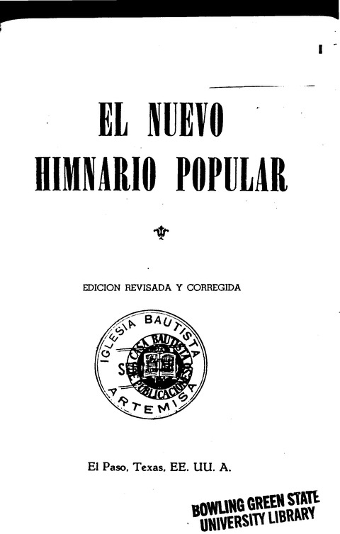 El Nuevo Himnario Popular (Edicion Revisada y Corregida) page ii