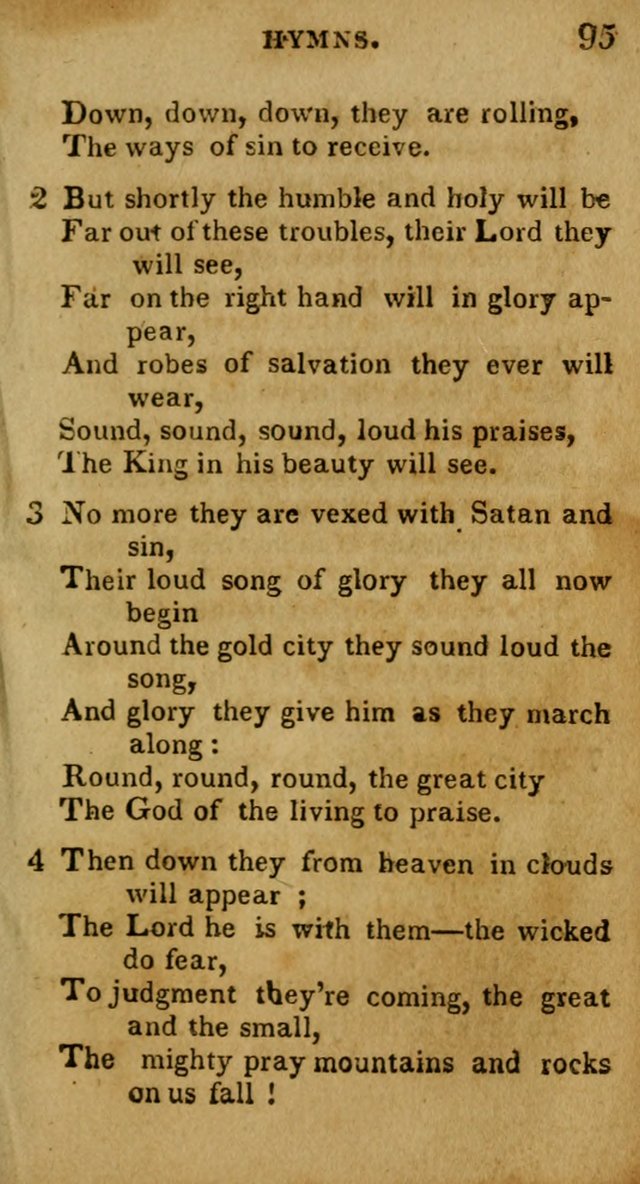 New Hymns and Spiritual songs, on different subjects, to be sung by all the holy brethren, and all that love the Lord page 102