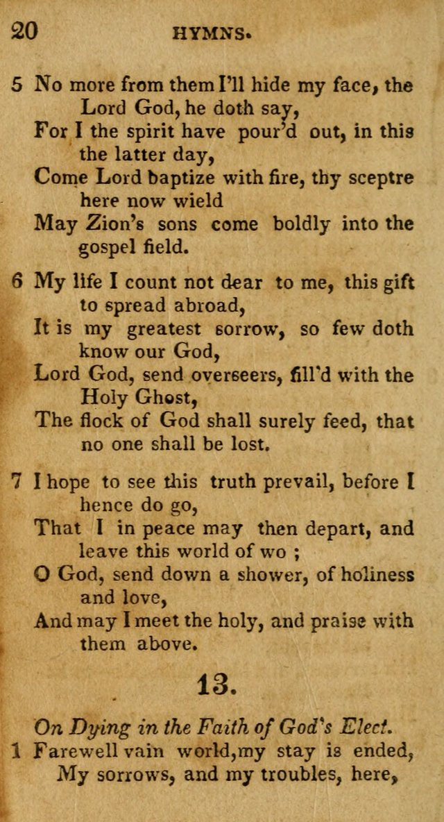 New Hymns and Spiritual songs, on different subjects, to be sung by all the holy brethren, and all that love the Lord page 27