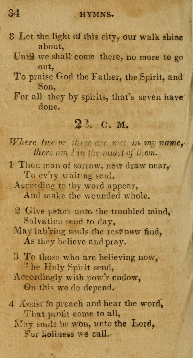 New Hymns and Spiritual songs, on different subjects, to be sung by all the holy brethren, and all that love the Lord page 41