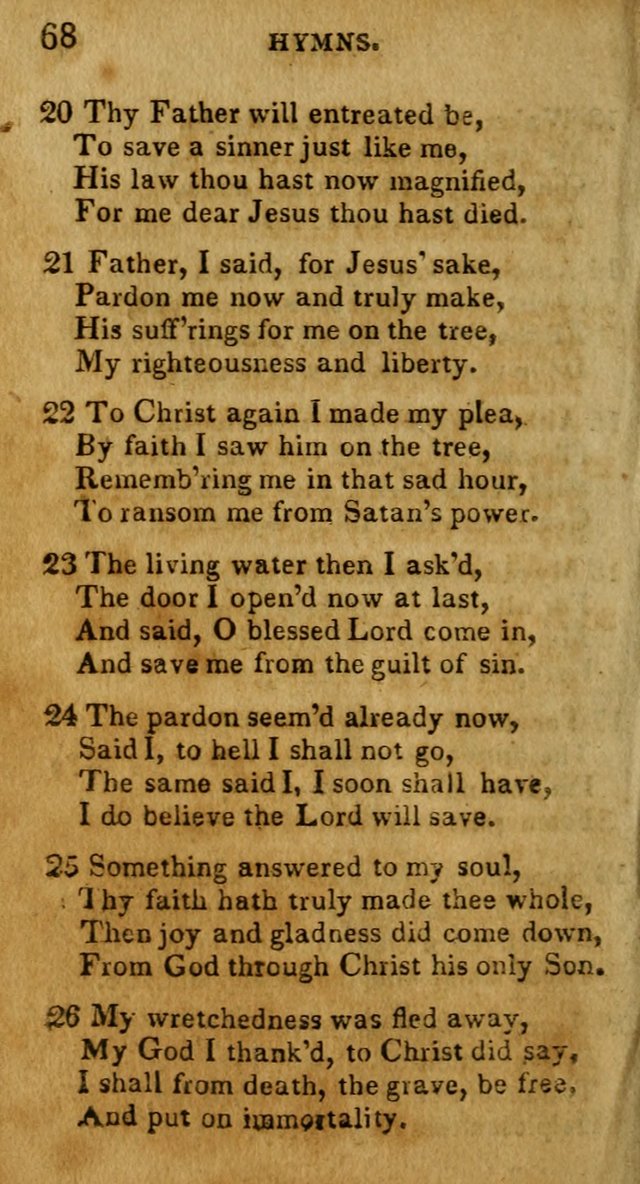 New Hymns and Spiritual songs, on different subjects, to be sung by all the holy brethren, and all that love the Lord page 75