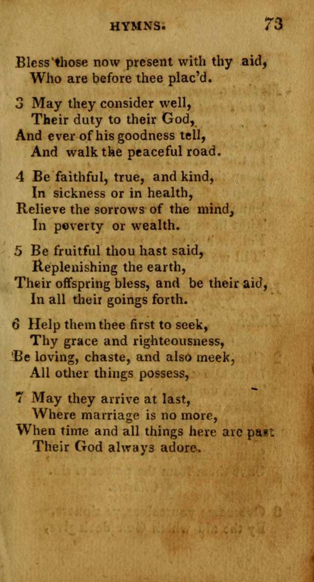 New Hymns and Spiritual songs, on different subjects, to be sung by all the holy brethren, and all that love the Lord page 80