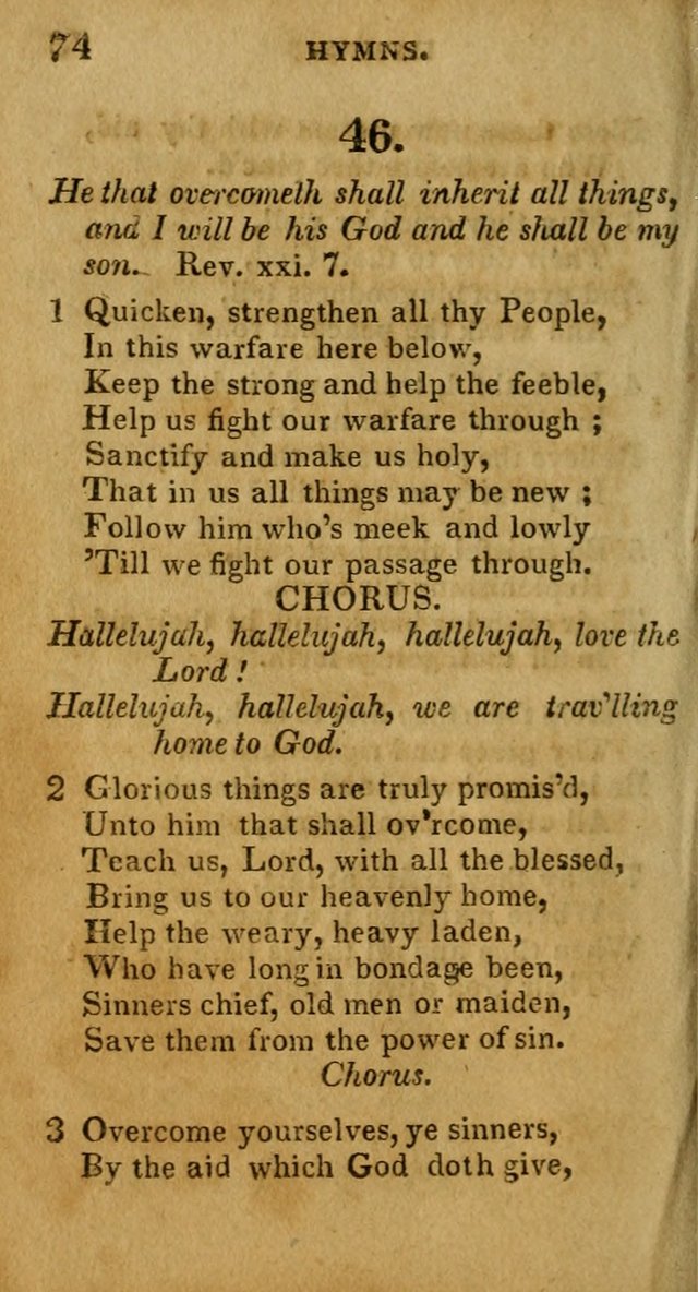 New Hymns and Spiritual songs, on different subjects, to be sung by all the holy brethren, and all that love the Lord page 81