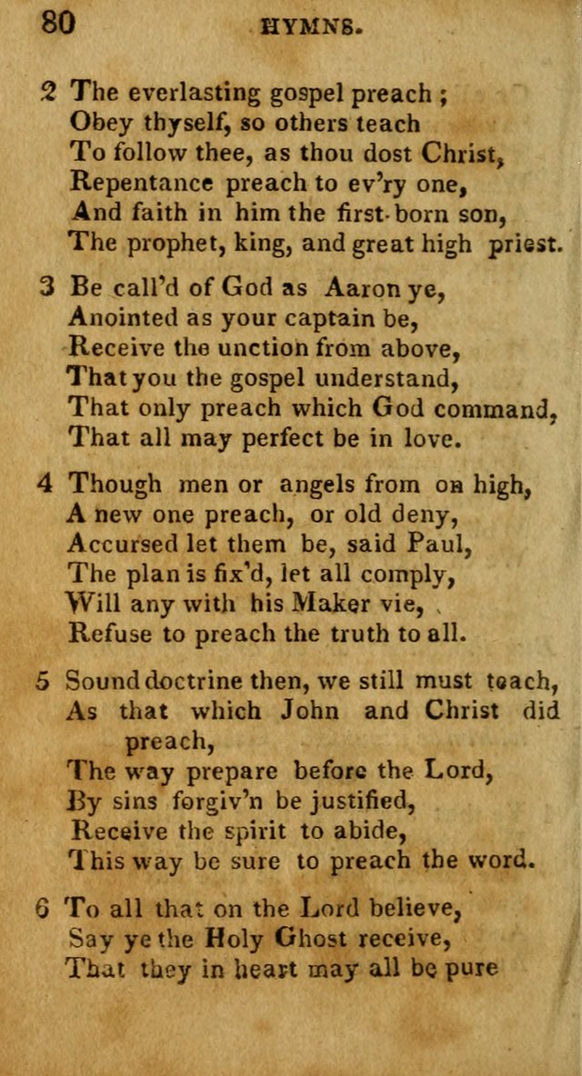 New Hymns and Spiritual songs, on different subjects, to be sung by all the holy brethren, and all that love the Lord page 87