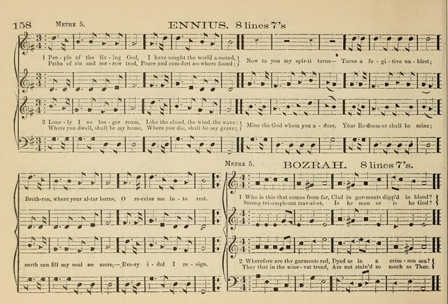 The New Harmonia Sacra: a compilation of genuine church music comprising a great variety of metres, harmonized for four voices (Eighteenth Edition) page 119