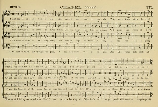 The New Harmonia Sacra: a compilation of genuine church music comprising a great variety of metres, harmonized for four voices (Eighteenth Edition) page 132