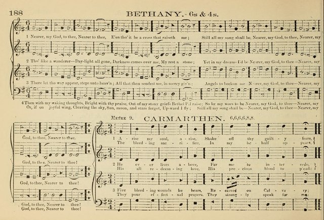 The New Harmonia Sacra: a compilation of genuine church music comprising a great variety of metres, harmonized for four voices (Eighteenth Edition) page 149