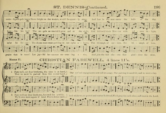 The New Harmonia Sacra: a compilation of genuine church music comprising a great variety of metres, harmonized for four voices (Eighteenth Edition) page 160