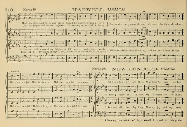 The New Harmonia Sacra: a compilation of genuine church music comprising a great variety of metres, harmonized for four voices (Eighteenth Edition) page 179