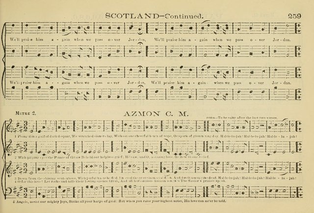 The New Harmonia Sacra: a compilation of genuine church music comprising a great variety of metres, harmonized for four voices (Eighteenth Edition) page 220