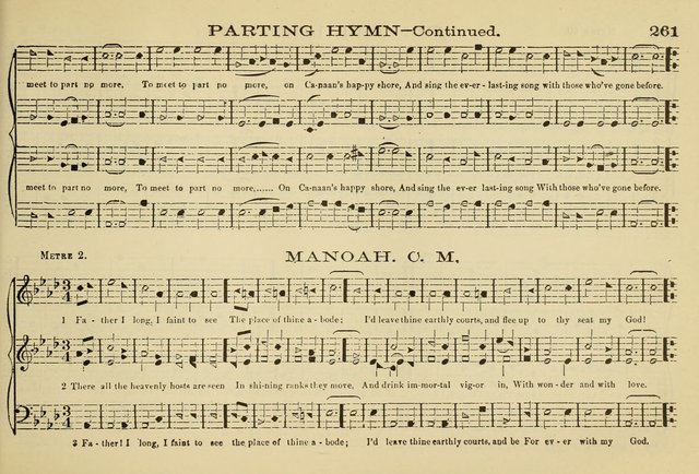 The New Harmonia Sacra: a compilation of genuine church music comprising a great variety of metres, harmonized for four voices (Eighteenth Edition) page 222