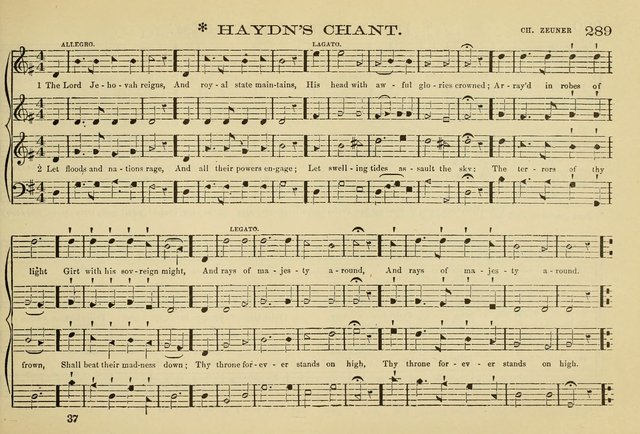 The New Harmonia Sacra: a compilation of genuine church music comprising a great variety of metres, harmonized for four voices (Eighteenth Edition) page 250