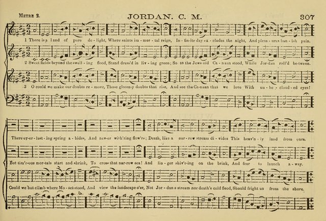 The New Harmonia Sacra: a compilation of genuine church music comprising a great variety of metres, harmonized for four voices (Eighteenth Edition) page 268