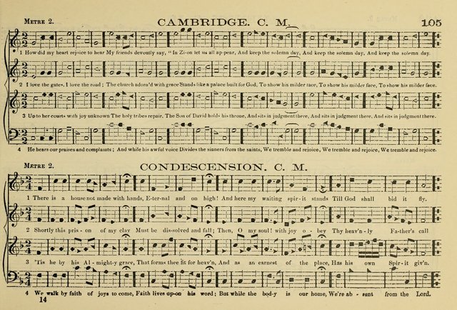 The New Harmonia Sacra: a compilation of genuine church music comprising a great variety of metres, harmonized for four voices (Eighteenth Edition) page 66