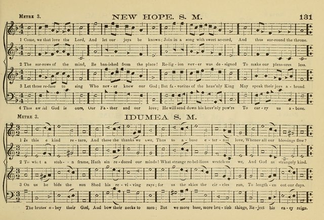 The New Harmonia Sacra: a compilation of genuine church music comprising a great variety of metres, harmonized for four voices (Eighteenth Edition) page 92