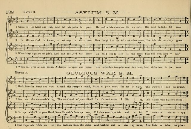 The New Harmonia Sacra: a compilation of genuine church music comprising a great variety of metres, harmonized for four voices (Eighteenth Edition) page 99