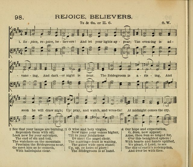 A New Hymnal for Sunday Schools page 110