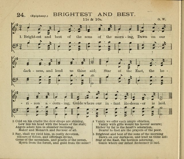 A New Hymnal for Sunday Schools page 28