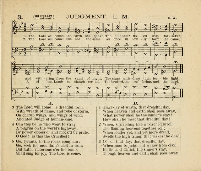 A New Hymnal for Sunday Schools page 3