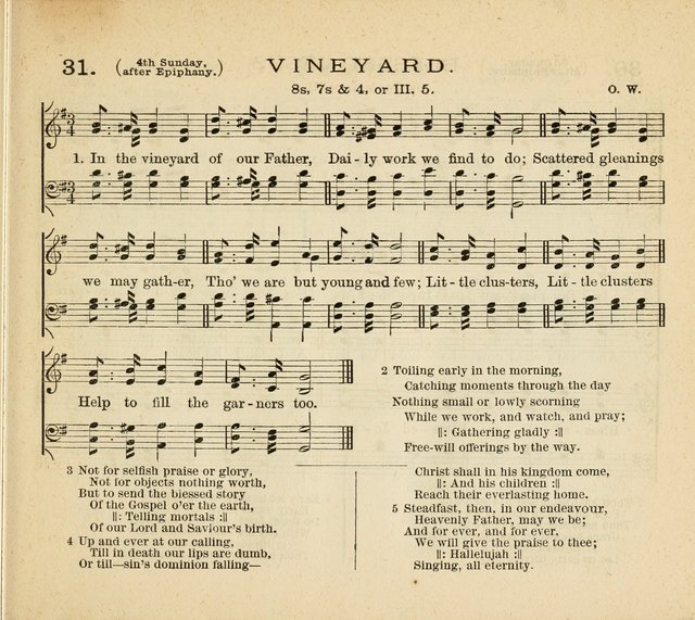 A New Hymnal for Sunday Schools page 35